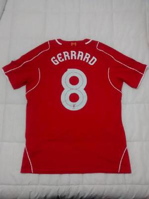 camiseta Gerrard en Liverpool 2014/15, acepto cambios -