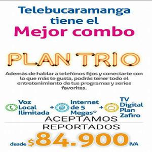 Linea Fija, Internet Y Tv - Bucaramanga