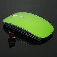 Topcase Verde Usb Ratón Óptico Inalámbrico Para Macbook