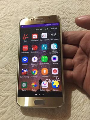 Vendo Galaxy S6 Dorado