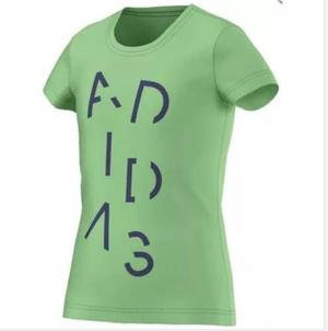 Adidsvs Verdes Camisa De Cuello Redondo