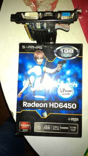 Tarjeta De Video Radeon Sapphire Hd gb Ddr3