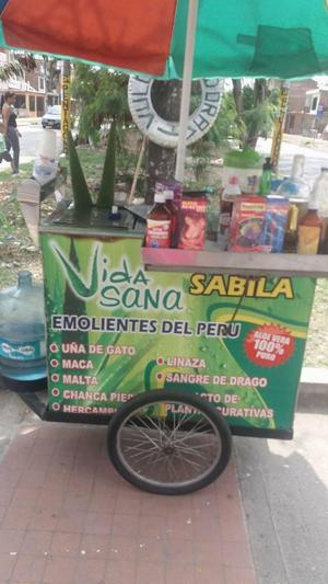 por motivo de viaje vendo carro de sabila con moto