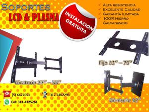 soportes para tv y video bean etc.