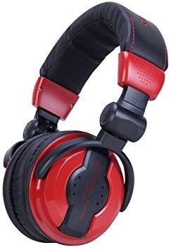 American Audio Hp 550 Rojo Plegable Auriculares Profesional