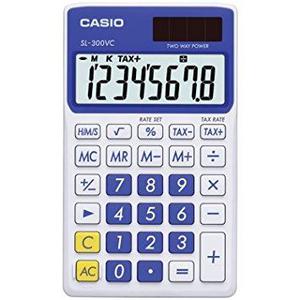 Calculadora De Función Estándar Casio Sl-300vc, Azul