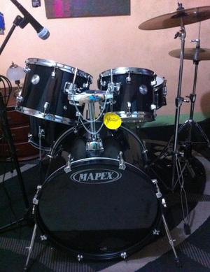 Bateria Mapex Voyager 5 piezas con platos, perfecto estado