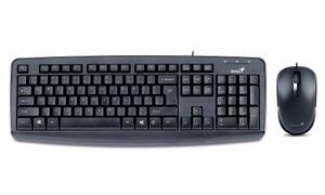 Combo Teclado Y Mouse Genius Km-130 Conectores Usb