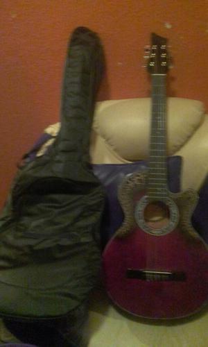 Gitarra con Estuche Y Manual