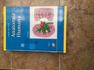 Libros de Anatomina Tomo I Y Ii