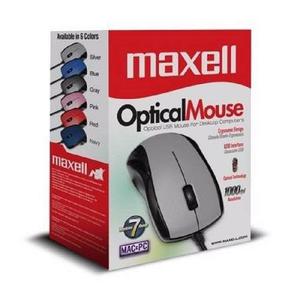 Mouse Maxell Optical Mouse Gris