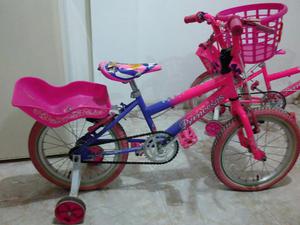 Bicicleta Morada para Niña