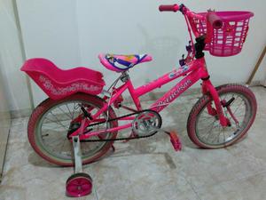 Bicicleta Rosada para Niña