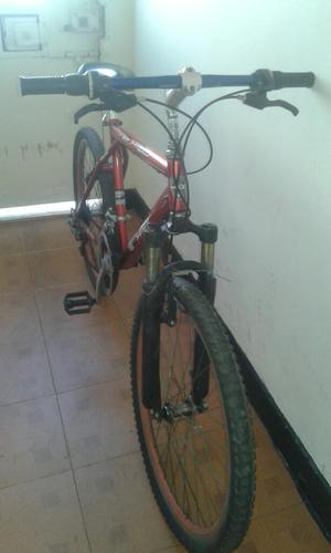 Bicicleta Todo Terreno Mtb Roja