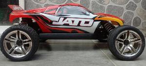 Carro a base de gasolina marca Traxxas,modelo Jato 2.5