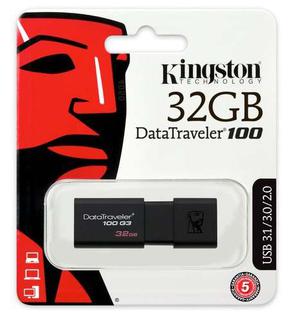 Memoria Usb Kingston 3.1 Dt100 G3 16gb (sin Envío)