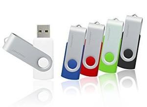 Mosdart 8 Gb Usb 2.0 Flash Drive, Negro / Azul / Rojo / Bl