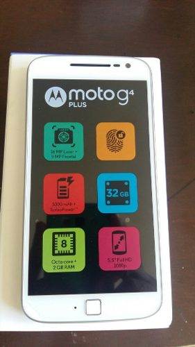 Motorola G4 Plus Blanco