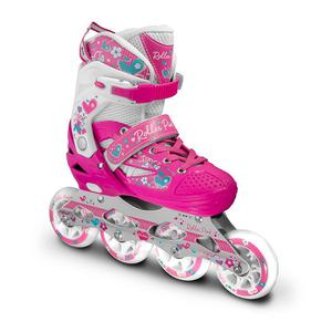 Patines Semiprofesional Canariam Roller Pink 90 Mm Abec 11