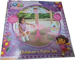 Ref. 1002 Patio Set Nickelodeon Dora The Explorer -