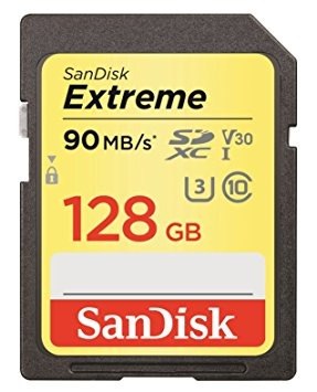 Sandisk Extreme 128 Gb Sdxc Uhs-i Tarjeta (sdsdxvf-128g-gn