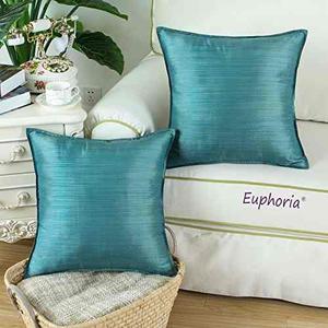 Set Of 2 Euphoria Cushion Covers Pillows Shells