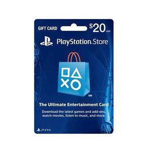 Tarjeta Psn Playstation Network Card $20 Usd, Ps3, Ps Vita