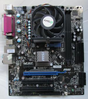 Combo board MSI, athlon II X y 2gb de ram DDR3