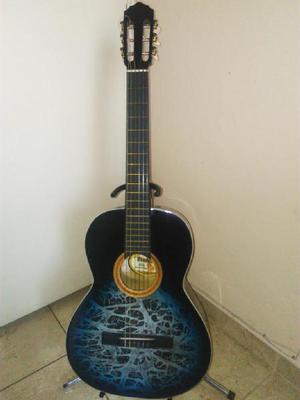 GUITARRA ACUSTICA EN PINO F/blanca - Floridablanca