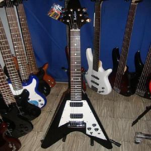 Guitarra Electrica Rockstar Flying V E235b - Cali