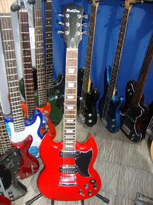 Guitarra Electrica Rockstar Sg E240rd - Cali
