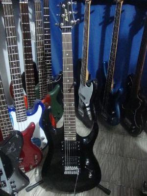 Guitarra Electrica Vorson Edg46 Negra - Cali