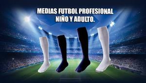 Indumentaria Medias Futbol Soccer Profesional Niño Adulto