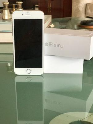 Iphone 6 16gb Blanco-plateado Con Cargador Original