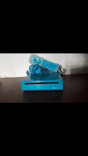 Nintendo Wii Ed Limitada Azul + Juegos Muy Negociable Urgent