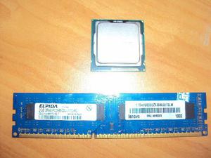 Procesador Intel Pentium G620 y memoria DDR3 - San Juan de