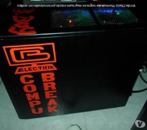 Vendo Chasis Thermaltake negro en muy buen estado personaliz