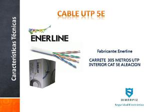 Cable De Red Utp 305 Mts Interior - Floridablanca