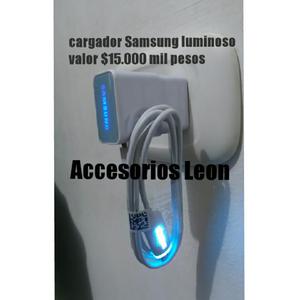Cargador Samsung Luminoso
