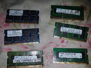 MEMORIAS RAM DDR2 PC5300 PORTATIL VARIAS - Pereira