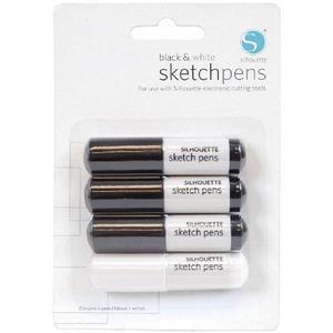 Ref. 1516 Silhouette Sketch Pen Pack para Scrapbooking,