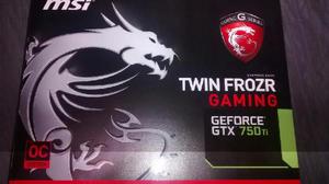 Tarjeta Grafica Msi Gtx 750 Ti - Bogotá