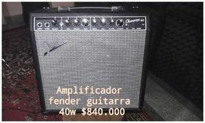 Amplificador De Guitarra Fender Champions 40w