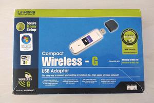 Linksys WUSB54GC WirelessG USB compacto