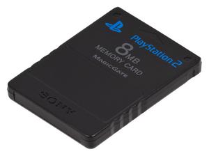 Memoria Sony 8mb Para Ps2 Playstation 2 - Negro