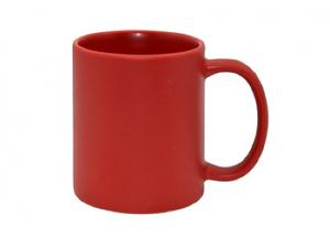 Mug Taza Color Total (mate, Rojo) Sublimacion