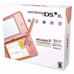 Nintendo Ds Xl Color Rosa Como Se Ve En Las Fotos