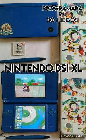 Nintendo Dsi Xl Azul Con Juegos Acrilico Venta Cambio