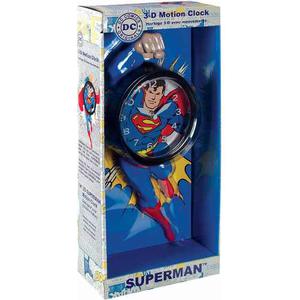 Nj Croce Superman 3d Movimiento Reloj