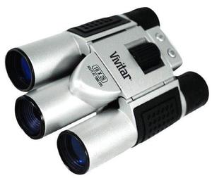 Vivitar Cvv 10 X 25 Cámara Digital Binocular (plata)